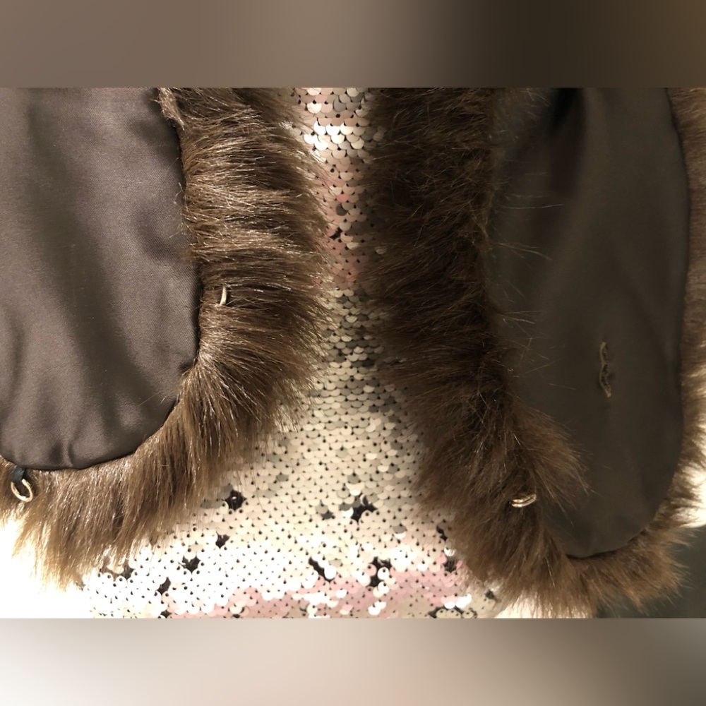 Faux MINK Fur Scarf in Chocolate Brown (New!) - Picture 4 of 9